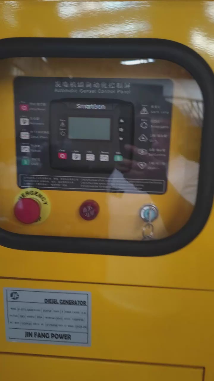 Yangdong 10KW 12KVA Silent Open Frame Diesel Generator Set for Home Use 60/50Hz ATS 1800 RPM 24V DC Electric Start